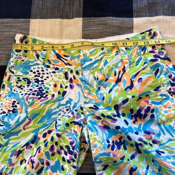 Lilly Pulitzer Chipper Bermuda Shorts in Resort White Sea Soirée - Picture 10 of 10